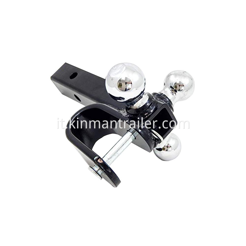 tri-ball trailer hitch ball mount